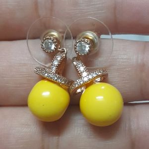 Pop Yellow Earrings