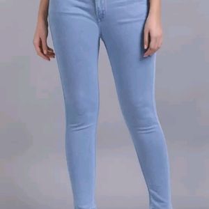 Sky Blue Jeans For Myntra