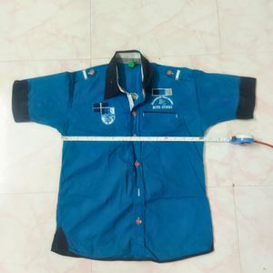 Peacock Blue Shirt