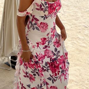 Floral Mermaid Maxi Dress