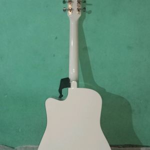 INTERN INT - 38C-WH White Acoustic Guitar