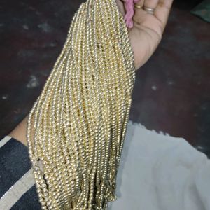 2mm Size 1 Dozen Gold Beads