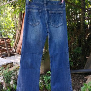 Vintage Low-waist Bootcut Jeans