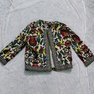 Shein Indo Print Jacket