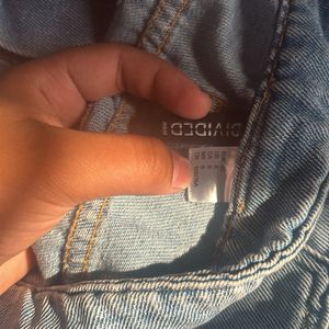 H&M Bermuda Low Denim Shorts