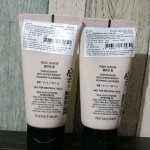 TheFaceShop Rice Water Bright Foaming Cleanser