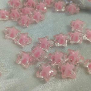 Star Charm 50 Pis Pink Colour