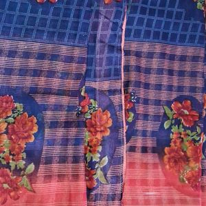 Flora Print Daily Wear Saree