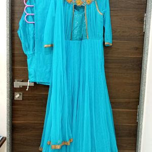 Ethnic 3 Piece Gown