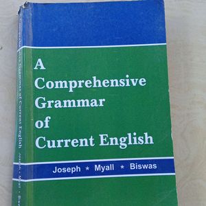 A Comprehensive Grammar Of Current English