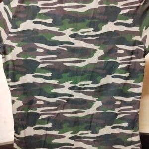 Women's Camouflage Half Sleeve Tshirt