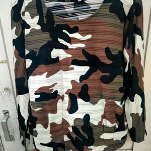 Amry Prent Top For Women Not Used