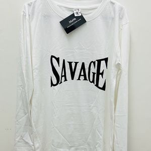 Savage Design Full Sleeves T-Shirt 👊🏻❤️