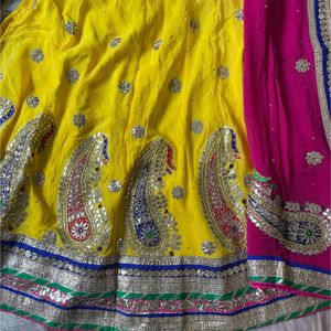 Gota Work Lehenga Choli