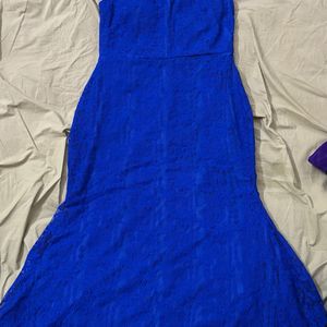 Blue Lace Zara Gown