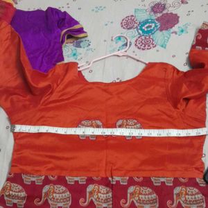 Customized Boat Neck Kurta 42 Bust