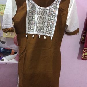 Mustard Kurti