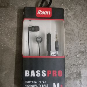 Foxin BASSPRO M1 EARPHONE