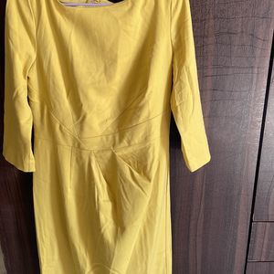 M&S Yellow Dress