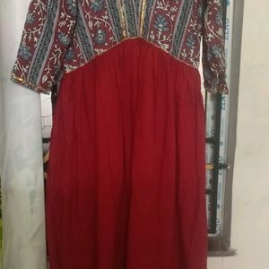 A Line Kurta (Size-s)