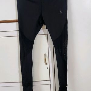 HRX Rapid Dry Black Gym Tights