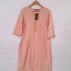 Pink Casual Kurta (Women's)