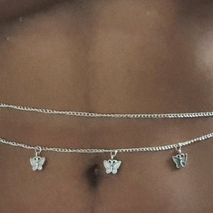 Butterfly Waist Chain|Kamarbandh|Bellychain Y2k