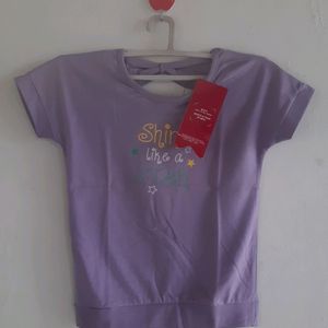 Cute Lavender Top With Tag