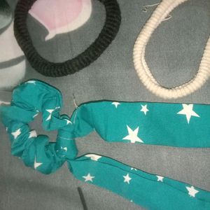 Green And Black White Hairbands