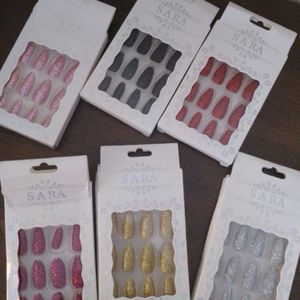 JA Nails Pack Of 6 Multi Colour Any Shade Willcome