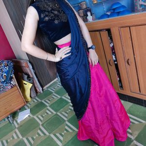 Luxury Lahenga Cum Ready To Wear Saree