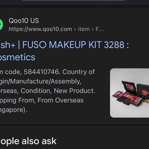 Fuso Eyeshadow Kit (Singapore Brand)