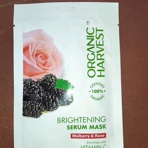 Organic Harvest Brightening Serum Sheet Mask