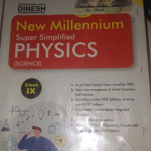 PHYSICS MILLENIUM SIDE BOOK CLASS 9TH