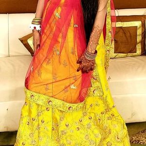 Best Lehnga For Haldi And Wedding Party 🎉