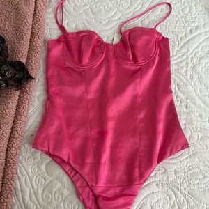 Zara Satin Bodysuit