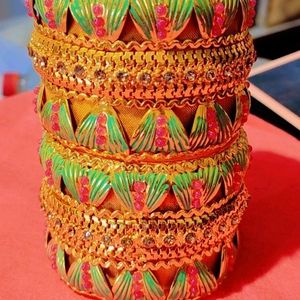 traditional party wear kada