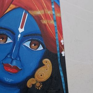 Krishna Canvas Paining