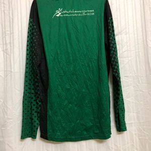 Small Green Long Sleeve T Shirt
