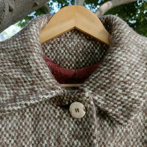 Brown Wool Coat