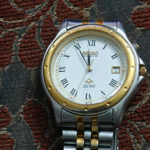 VINTAGE SEIKO KINETIC SQ100 WATCH