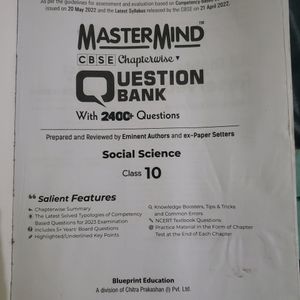 MasterMind Social Science Questions Bank