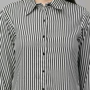 Black White Formal Shirt