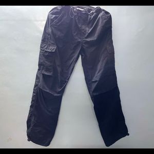 SBA 6 Pockets Black & BiegeParachute Pants