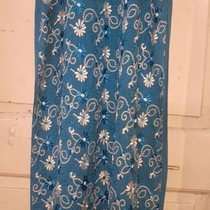 Beautiful Long Georget Kurti Size M