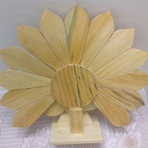 Wooden Peacock Design Showpiece For HomeDecoration