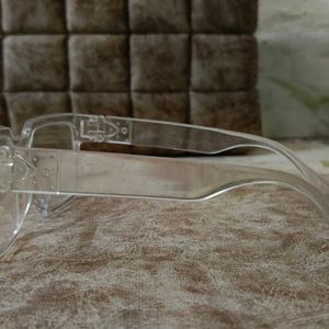 New Design Clear White Goggles