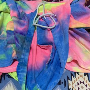 Neon Rainbow Colour Hoodie/loungewear