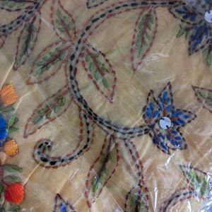 Phulkari Hand Work Kurti Material