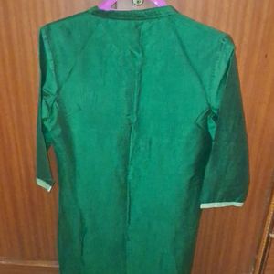 Rangmanch Green Kurta